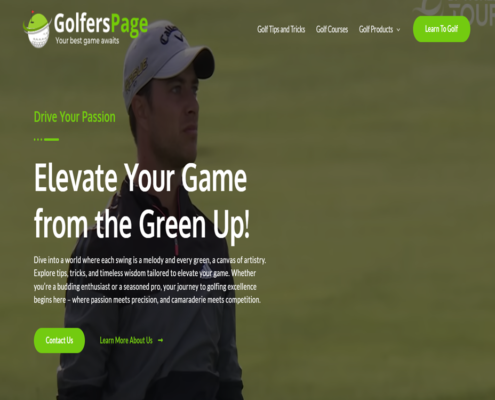 golfers page